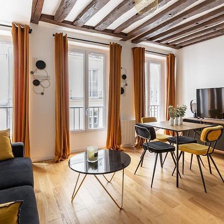 Grands Boulevards 22 : Appartement Cosy 1Br-4P Paris Luaran gambar
