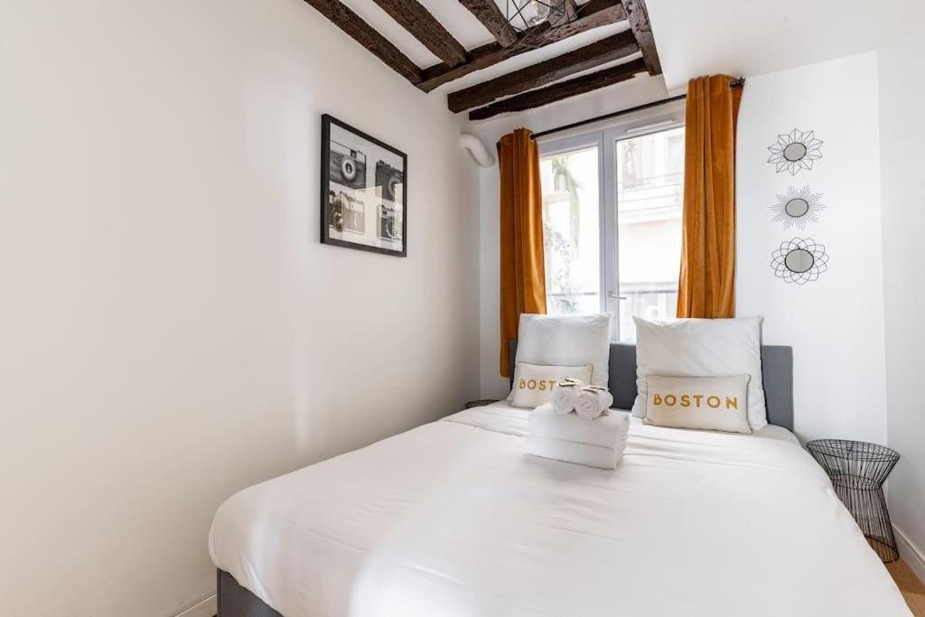 Grands Boulevards 22 : Appartement Cosy 1Br-4P Paris Luaran gambar